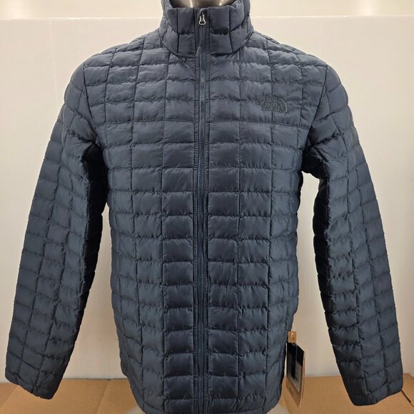 The North Face Men’s Eco Thermoball Insulated Full Zip Medium Jacket Blue - Picture 1 of 16